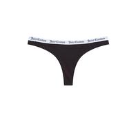 Juicy Couture Dana Cotton Thong Multipacks X3 Intimo, Nero, M Donna