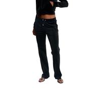 Juicy Couture Donna Pantaloni da Tuta in Velluto con Strass