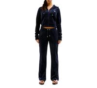 Juicy Couture Donna Pantaloni da Tuta in Velluto con Strass