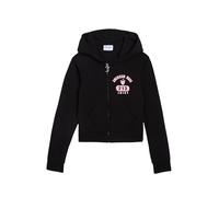 Juicy Couture Felpa con Cappuccio da Donna Am Oola con Cappuccio e Chiusura Lampo, Nero, M