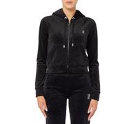 Juicy Couture Felpa con Cappuccio da Donna Marchio, Modello Madison VIJH70194WPF, Realizzato in Tessuto. Nero
