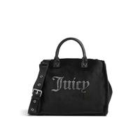 Juicy Couture Iris Velvet M Borsa a mano nero, velluto, donna