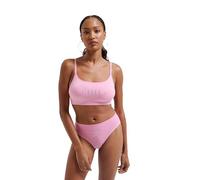 Juicy Couture Juicy Diamante Bralette & High Leg Brief Set di Biancheria Intima, Begonia Rosa, Taglia Unica (Pacco da 24) Donna