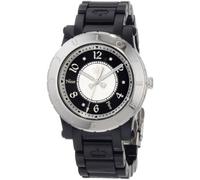 Juicy Couture Ladies Black Plastic HRH Watch