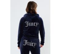 JUICY COUTURE - Madison Zip Through Hoodie Blu - Abbigliamento XS Blu