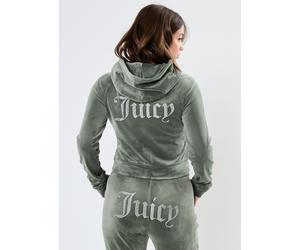 JUICY COUTURE - Madison Zip Through Hoodie Verde - Abbigliamento XXS Verde