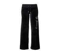 Juicy Couture Pantaloni 'Gothic Crown' nero / argento Donna Juicy Couture 40