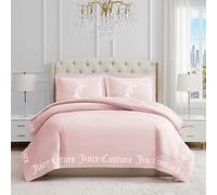 Juicy Couture, Set copripiumino, biancheria da letto dal design gotico, full/queen size, il set da 3 pezzi include (1) piumino 228,6 x 233,7 cm e (2) federe da 50,8 x 66 cm, resistente alle pieghe,