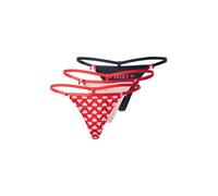 Juicy Couture String 'BE MY JUICY VALENTINE' rosso / nero Donna Juicy Couture L