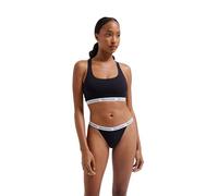 Juicy Couture Verity Cotton Bralette, Nero, M