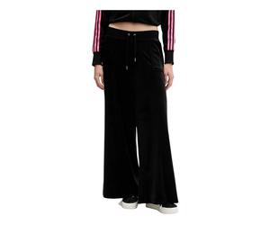 Juicy Couture - Yuka Wide Leg Trackpant - - Trousers - Donna - Nero - M