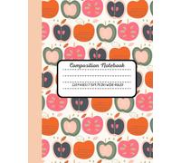 Juicy Fruit {Apples} Composition Notebook | School Supplies | Fruit | Aesthetic Fruit | Cute School Supplies