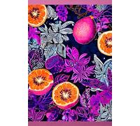JUICY FRUIT KUMQUAT CANDY Tropical Citrus-Botanical Floral Garden Kaleidoscope Art-JOURNAL NOTEBOOK DIARY RECIPE BLANK BOOK-Flower Artist Women Teen ... SCHOOL SUPPLY֎College University