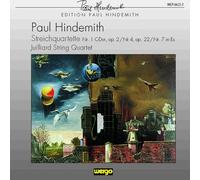 Juilliard String Quartet Hindemith/string Quartets No 1, 4 and 7 (CD) Album