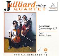 JUILLIARD STRING QUARTET (quartetto) - Suite lirica (1925 26) op 3 per quartetto d'archi Quartetto per archi n.16 op 135 in FA (1826)