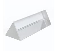 JUIYU Prismi e caleidoscopi Prisma Triangolare Ottica Tripla Fisica Rifrattore Luce Didattica 30x30x50mm Kit di Ottica per aule di scienze