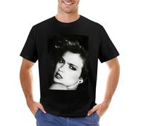 jujiabao Infamous-Gia-Carangi-T-Shirt-Plus-Size-Tops-Mens-Graphic-t-Shirts-Big-And-Tall Black M
