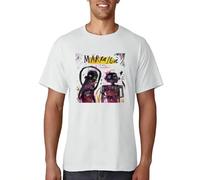 jujiabao T-Shirt-Unisex-Marracash-GUE-Pequeno-Santeria-Hip-Hop-Nulla-accade-Insta-lova(1) White XL