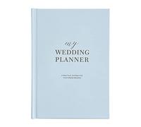 JUJNE Agenda per matrimonio, libro e organizer, diario completo di pianificazione della sposa per coppie di fidanzati, formato A5 con copertina