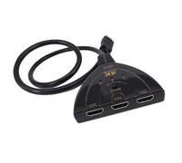 JUJUFREE 4K HDTV Switcher 3 Ingresso 1 Uscita Split Screen Display Con Telecomando Per Connessione Multipla Dispositivo