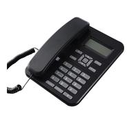 JUJUFREE Telefono fisso dell'ufficio di affari con l'esposizione del chiamante per le camere degli ospiti dell'hotel, telefono con filo