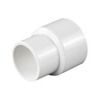 JUJUJ 1 Raccordo Riduttore for Tubo in PVC da 75 mm a 32 mm, 200 mm a 160 mm - Blu/Bianco/Grigio, Giunto Adesivo for Un efficiente approvvigionamento idrico(White,90x50mm)