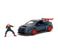 Jujutsu Kaisen 1:24 Veicolo Diecast Subaru WRX STI Del 2016 Con Figura
