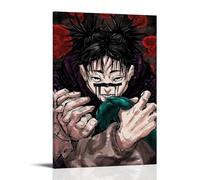 Jujutsu Kaisen Anime Choso Cartoon Style Poster decorativo da parete, per soggiorno, camera da letto, decorazione moderna per camera da letto, 60 x 90 cm