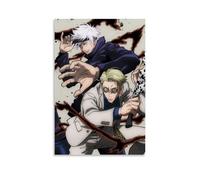 Jujutsu Kaisen Anime Nanami Kento and Gojo Satoru Selected Poster decorativo da parete, per soggiorno, camera da letto, decorazione da parete, decorazione moderna per camera familiare, 20 x 30 cm