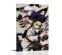 Jujutsu Kaisen Anime Nanami Kento and Gojo Satoru Selected Poster decorativo su tela, per soggiorno, camera da letto, pittura da parete, decorazione moderna per camera familiare, 08 x 12 inc