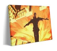 Jujutsu Kaisen Anime Ryomen Sukuna Cartoon Art Poster decorativo da parete, per soggiorno, camera da letto, decorazione moderna per la camera da letto, 60 x 90 cm