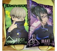 Jujutsu Kaisen Big Cushion Pillow Toge Inumaki Maki 2 set 55 cm 22,6...