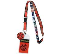 Jujutsu Kaisen - Cordino per badge Chibi Gojo Itadori Breakaway con ciondolo in gomma Anime Merch