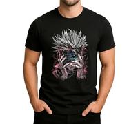 Jujutsu Kaisen - Elegante Giappone anime - Shonen dinamico per gli appassionati di azione intensa, Style IV Maglietta da uomo, Nero , L