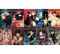 Jujutsu Kaisen Manga Series Set I: 10 Books (Volumes 1-10)