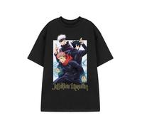 Jujutsu Kaisen Nero Group T-shirt a maniche corte Uomini