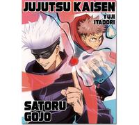 Jujutsu Kaisen - Newtype Art Satoru Gojo & Yuji Itadori Coperta 60in Di 4