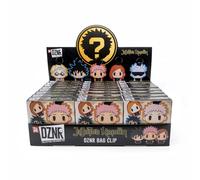 JUJUTSU KAISEN portachiavi con clip - set da collezione 5 personaggi (display 24 pz)