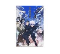 Jujutsu Kaisen Season 2, poster decorativo da parete, per soggiorno, camera da letto, decorazione moderna per camera da letto, 20 x 30 pollici (50 x 75 cm)