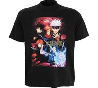 Jujutsu Kaisen Power Uomo T-Shirt Manica Corta Nero Regular/Taglio Standard S Ne