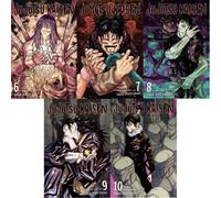 Jujutsu Kaisen Vol. 6-10 Collection 5 Book Bundle Set