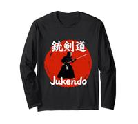 Jukendo Giapponese Arti Marziali Budo Practitioner Maglia a Manica