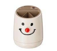 Jukeoiu Supporto rotondo per taglierini, con scomparto rotondo per la cucina, compatto a 360 gradi, con design carino, per cucinare in casa e in famiglia