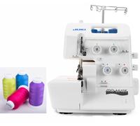 Juki tagliacuci MO-654DEN con 10.000 metri di filo omaggio Garanzia Ufficiale Juki Italia