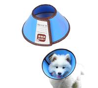 JUKOTA 1 collare per gatti, lunghezza regolabile da 14,5 a 20,3 cm, nastro protettivo leggero, adatto a cuccioli, cani di piccola taglia e gatti (blu - M)