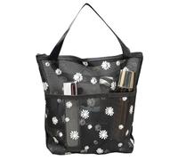 JUKOTA 1 pezzo Borsa da doccia in rete, ad asciugatura rapida con cerniera e 2 tasche. Borsa da doccia portatile, spiaggia, protezione solare o come parte di College Essentials