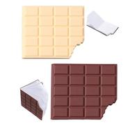 JUKOTA 2 pezzi Taccuino Creativo Biscotti Cioccolato Forma Taccuino Studenti Cartoni de Animati Strappabili Taccuini Appunti Scritti a Mano Taccuino Blocco Note, Regalo per l'amico Insegnante