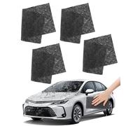 JUKOTA 4 Pezzi Panno Nano Rimuovi Graffi Auto, Panni in Microfibra Nano Compatibile, Facile da Usare Riutilizzabile, per Lucidatura e Manutenzione di Tutti i Veicoli rimuove graffi