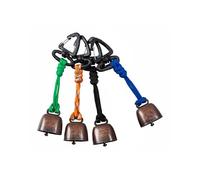 JUKOTA 4PCS escursionismo promemoria campana, per escursioni, alpinismo, viaggi, campeggio,campanella,campanella a mano,campanelli per ovini,campanacci per il richiamo