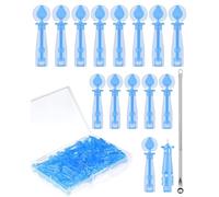 JUKOTA 50Pcs Aghi Monouso per Acne, Strumenti Per La Rimozione dei Punti Neri, Blackhead Estrattore, Strumento Professionale per la Rimozione di Punti Neri e Brufoli, Ideale per la Cura della Pelle